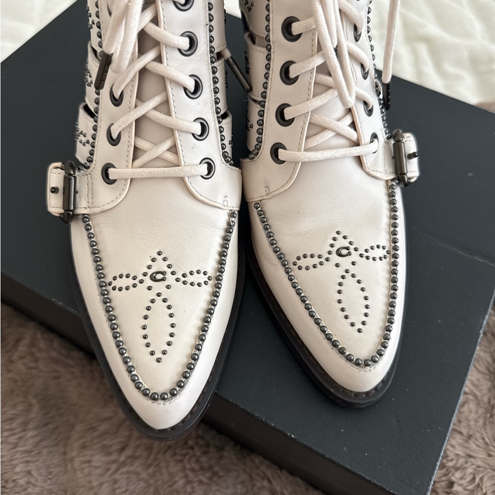 Coach studded booties - Picture 4 of 7